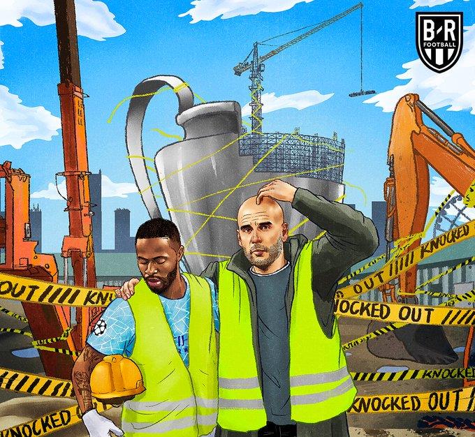 曼城|热议曼城被里昂爆冷:头号伪强队现形,娘炮瓜帅真不如穆里尼奥