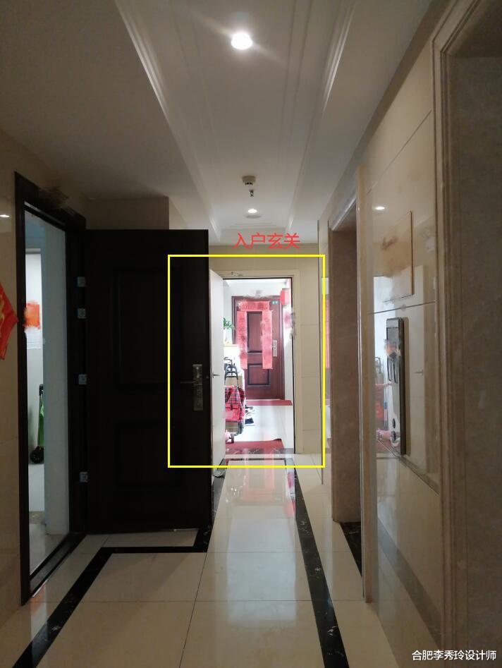 「」羡慕了！都买两梯四户，我家正对电梯，边户却把走廊当自家玄关用