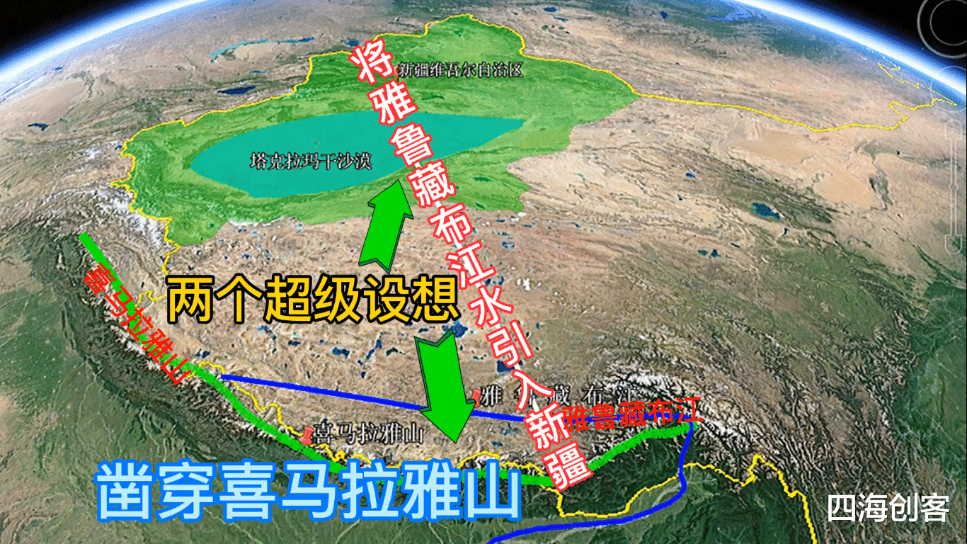 雅鲁藏布江|截流改道雅鲁藏布江,凿穿喜马拉雅山,两个超级设想能否实现