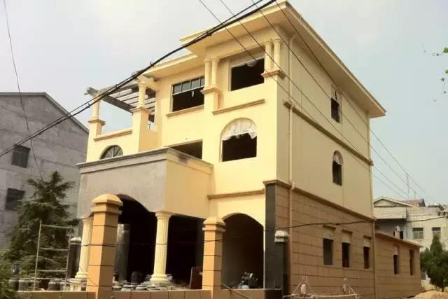 晒晒我家的三层别墅, 光毛坯就花了50多万, 还有前后院