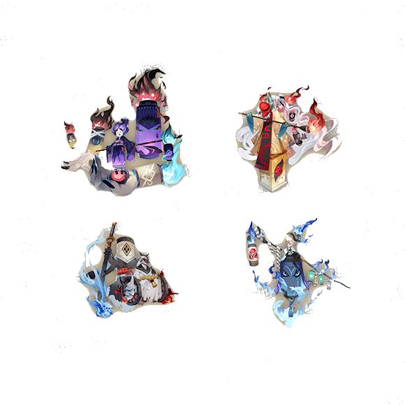 『阴阳师』阴阳师体验服新解包图 SP铃鹿御前新皮肤和NPC姥姥火形象公开