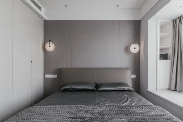 @119㎡四居室案例，当现代简约遇上高级灰 打造自然纯粹的生活空间