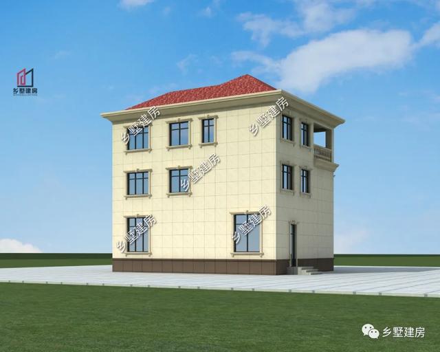 「」精选1套最受欢迎的欧式别墅，适合农村建房的你，有全套图纸。