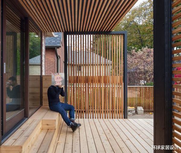 |中式庭院输了,国外院子门前台阶打造室外玄关,这才叫圈粉设计