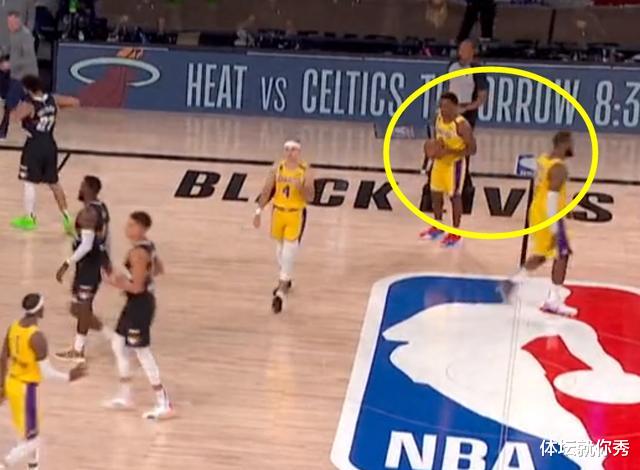 湖人队|最后7.6秒领先6分，湖人不打了，谁注意詹姆斯的举动，隆多也看懵了