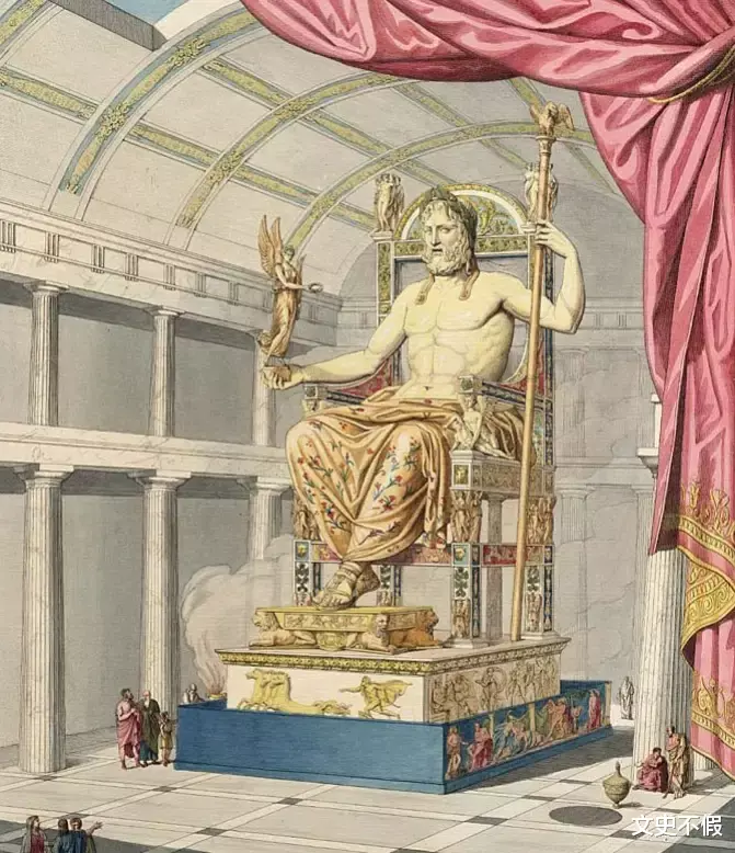 象牙|古希腊宙斯神殿中的巨型宙斯像有没有存在过依然还是未解之谜