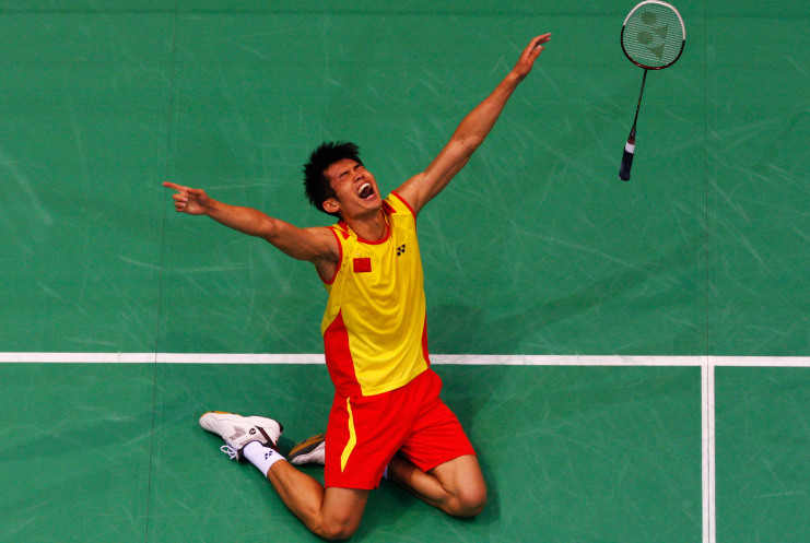 『林丹』惊人反差,昔日羽坛四天王老了!全被岁月打败,林丹腹肌或消失