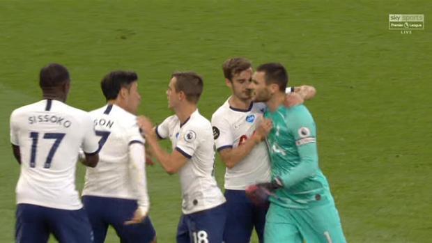 雨果·洛里|孙兴慜和洛里的冲突，休息室又打了起来，还好奥利耶劲大抱住洛里