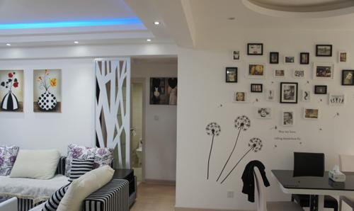 「」晒晒公公装修的新家，朋友都说不错，只是客厅灯光好刺眼