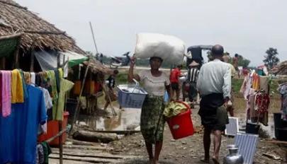 緬甸克欽邦武裝控制區難民面臨食物短缺問題-圖2