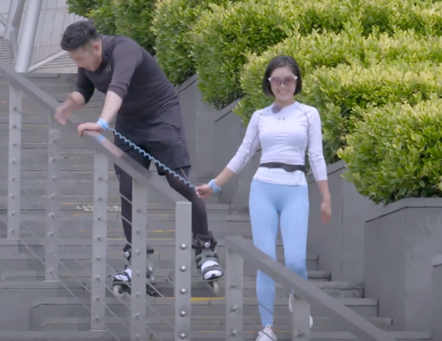 赵奕欢|赵奕欢带男朋友跑步，看到她的身材比例，说不妒忌是假的