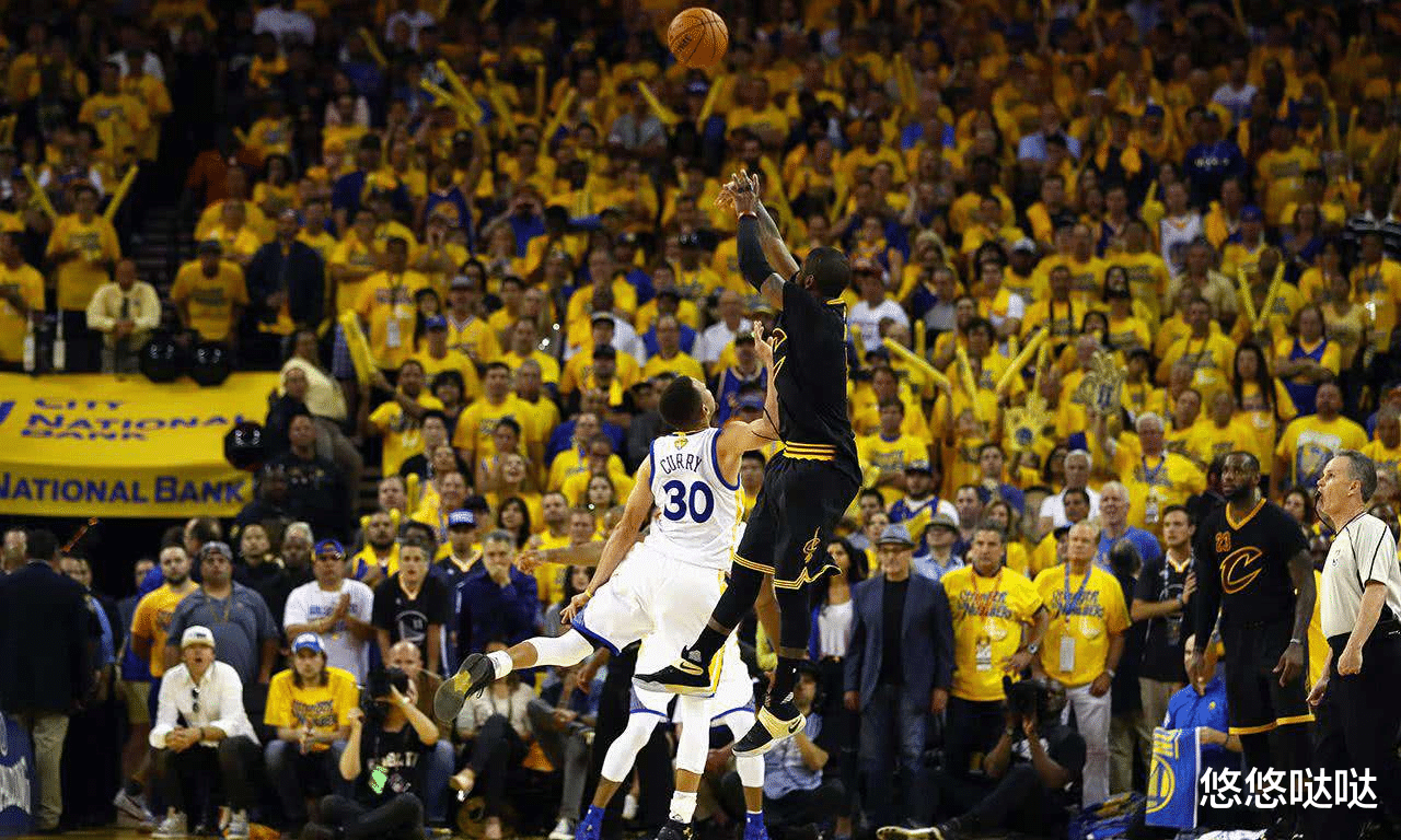 凯里·欧文▲欧文：当年夺冠我投进关键三分，但是大多人只记得勒布朗的盖帽