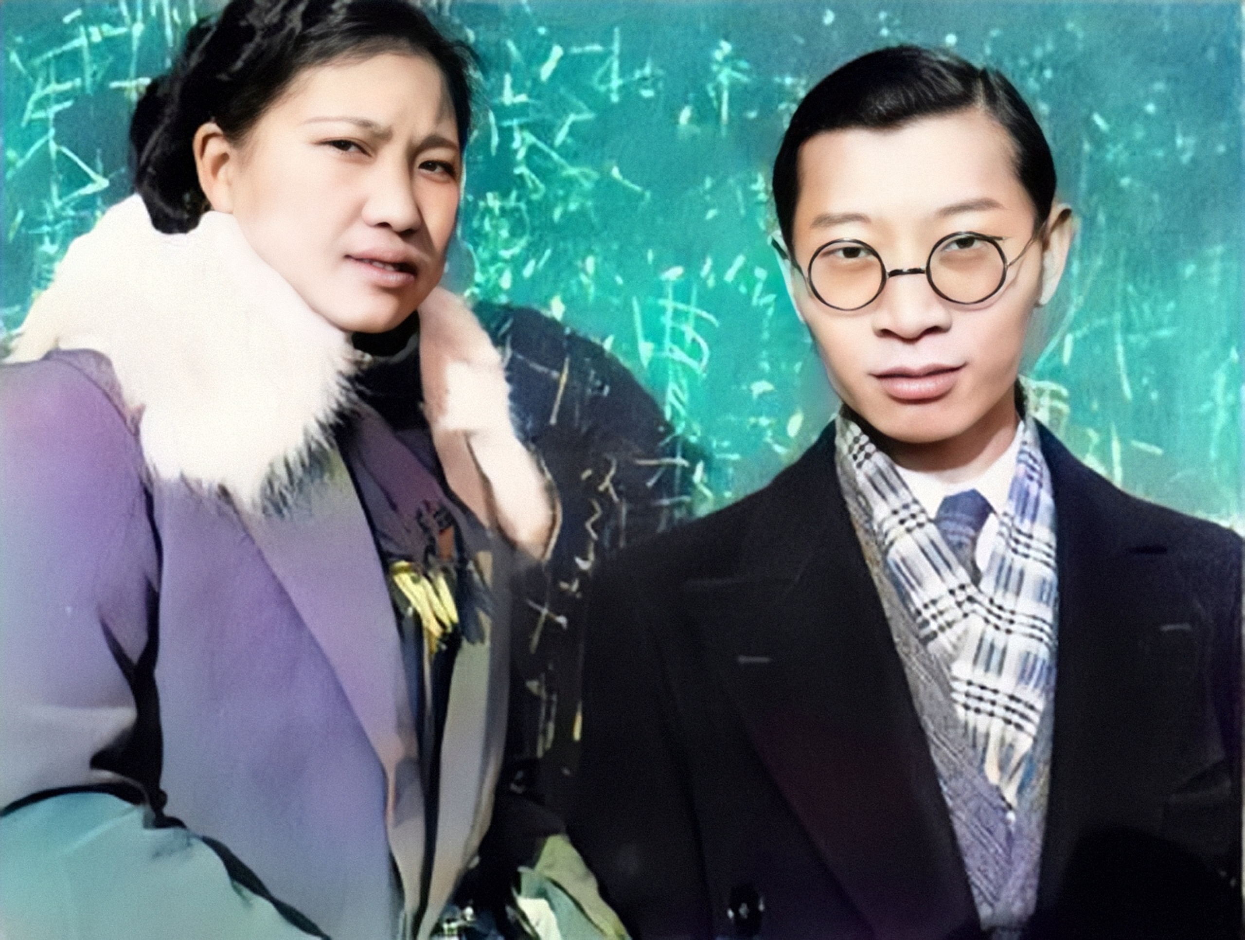 「杜月笙」民国名人夫妻珍贵合影,图5夫妻家中双双自尽,图8青帮大佬杜月笙