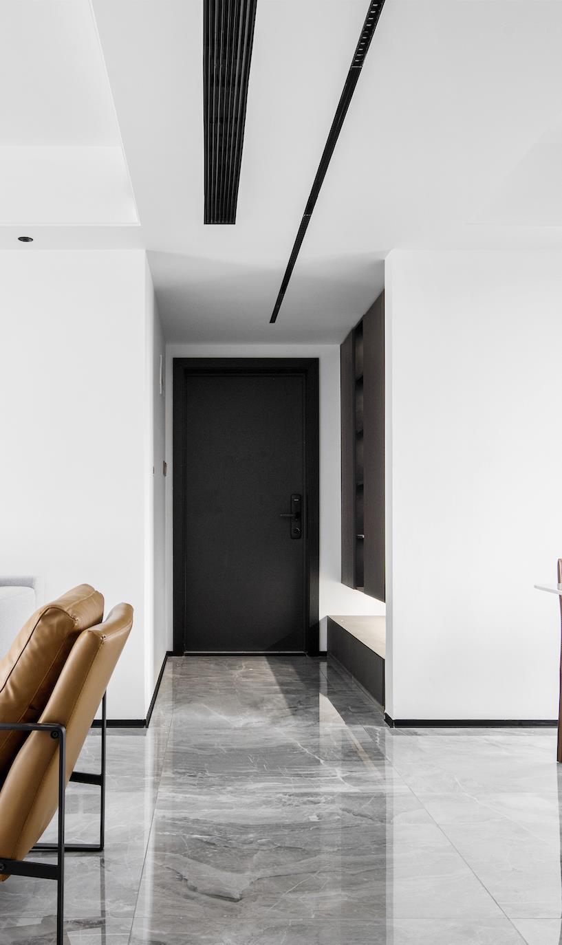 |现代风不会装别乱装,学他家巧用黑白灰,效果出来时尚精致很高级