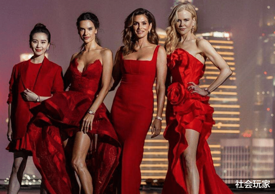 「廖凡」刘诗诗与好莱坞女星合影,气场被碾压,网友:直接被秒杀