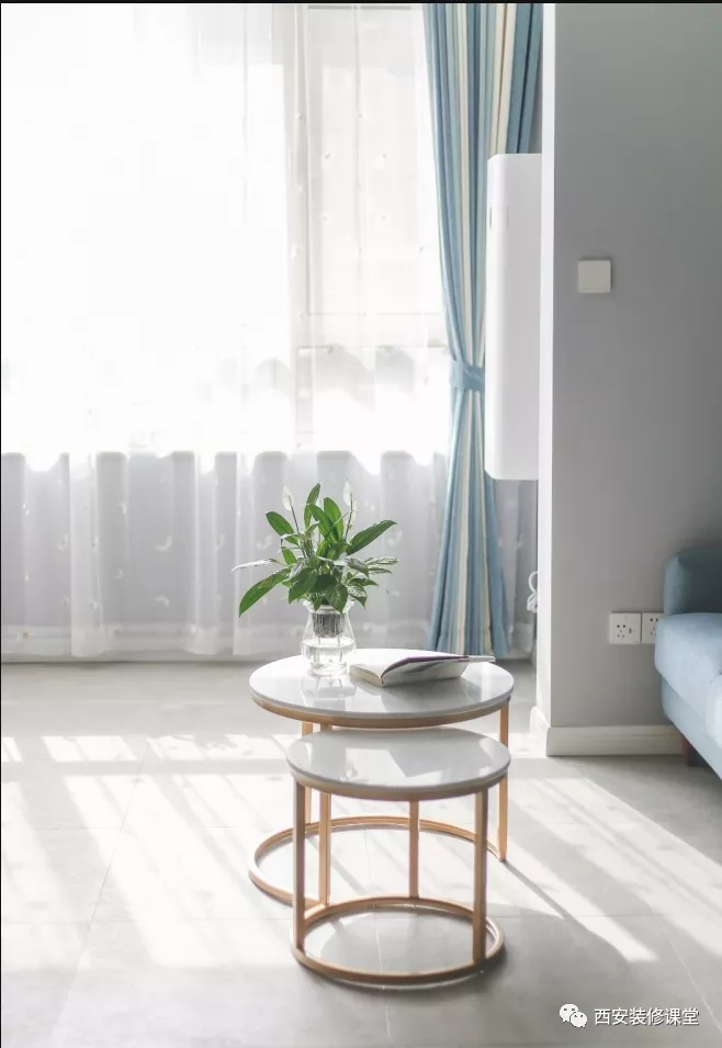 「」85㎡两室灰色极简北欧，刚需也有范