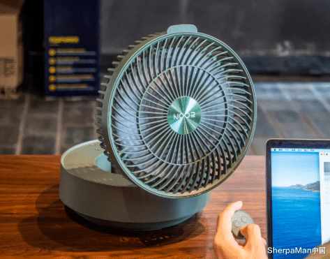 半导体|小米有品厉害了！不用插电的空气循环扇，随意调高度，用完塞床底
