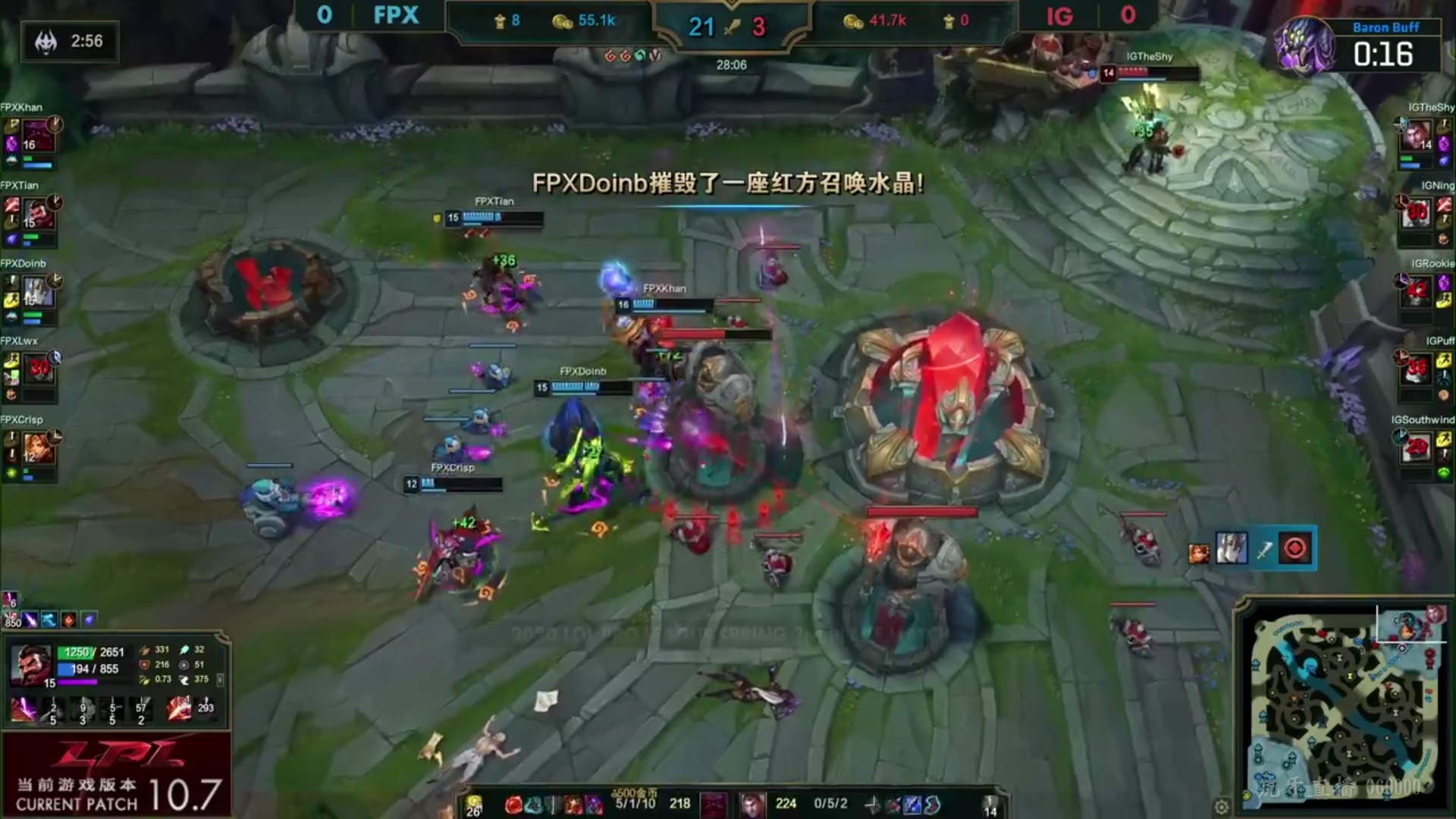 「ig」IG阵容被摸清，Theshy再次被打崩！阿布：Shy哥需要替补缓和心态