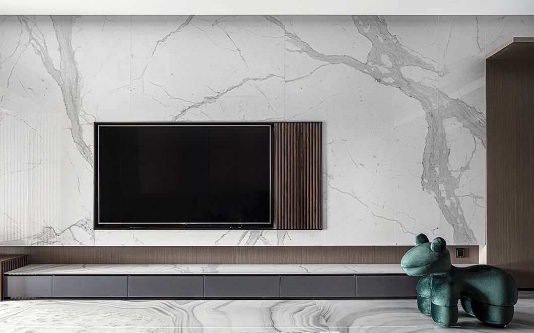 240㎡简约大平层，灰奢有度！