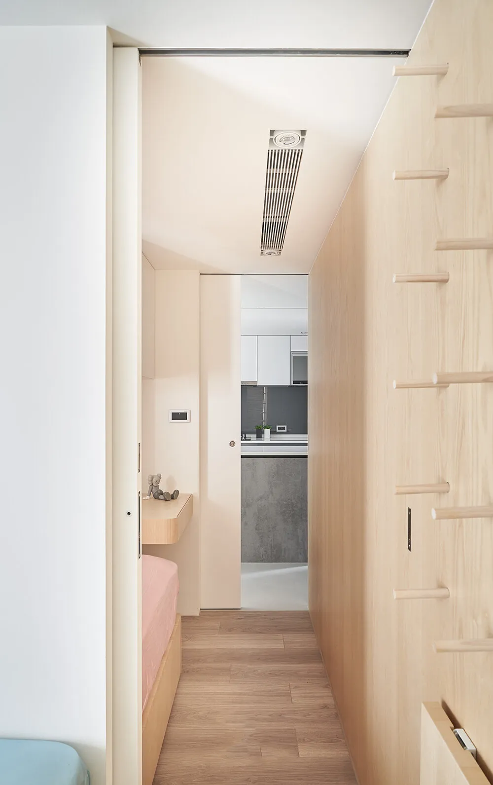 『』56㎡ 打造四居室，1㎡ 都不浪费！