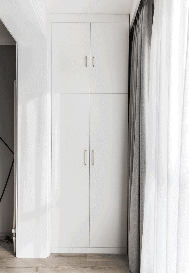 『』89㎡小两居完工，定制柜子超炫酷，小屋住出120㎡的感觉！