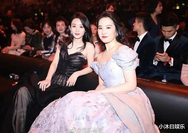 微博之夜刘亦菲输了与杨幂杨颖佟丽娅同框虎扑投票出乎意料