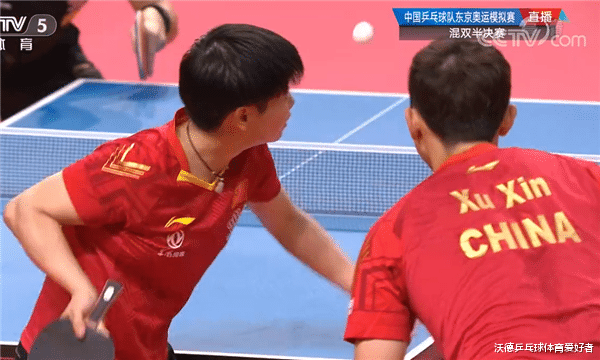 许昕|恭喜！国乒双打王许昕带小魔王4-3险胜进决赛，双王组合迎复仇战