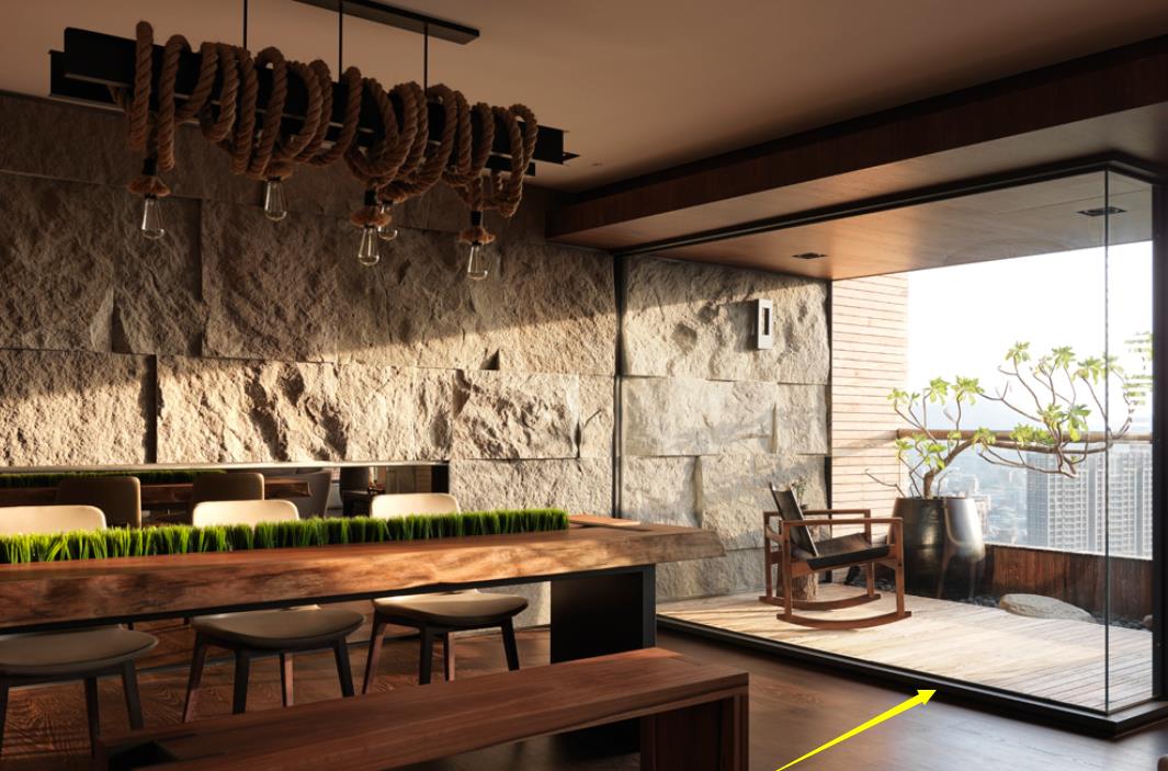 |家有外阳台还嫌不够,“偷”空间向内扩1米多,如今面积直接翻倍