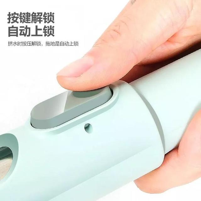 新型免手洗拖把！脏东西用水一冲就干净！还能360°无死角清洁