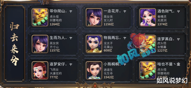 亚瑟|梦幻西游：CC公会赛八大战队全面介绍，谁能狙击天元噩梦珍宝阁？