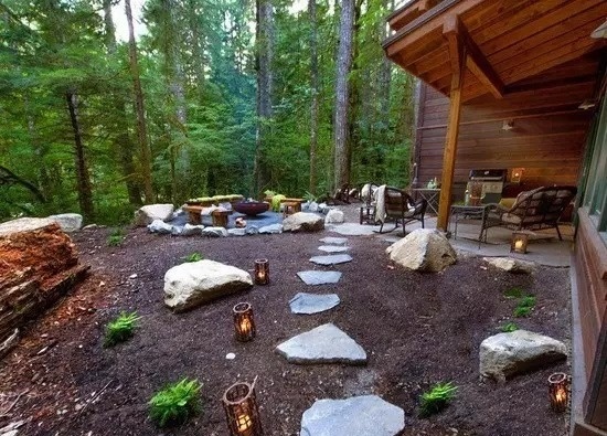 『』15个美式乡村“花园庭院”设计，享受下自由淳朴田园生活！