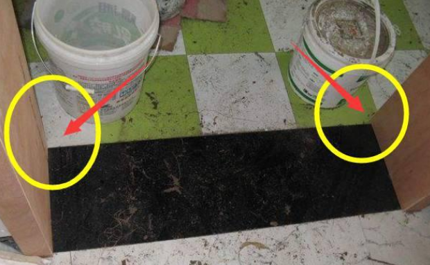 ▲头一次见门槛石装成这样，老师傅点头夸聪明，后悔家里装早了