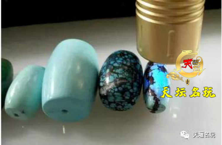 绿松石|名玩实验室-泡水、紫外灯法能鉴别绿松石真假？原来真相大白是这样