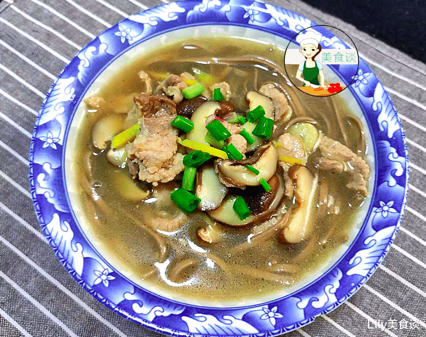 冬菇|天冷了，这早餐面多做给孩子吃，鲜甜美味又营养，一上午不饿肚子