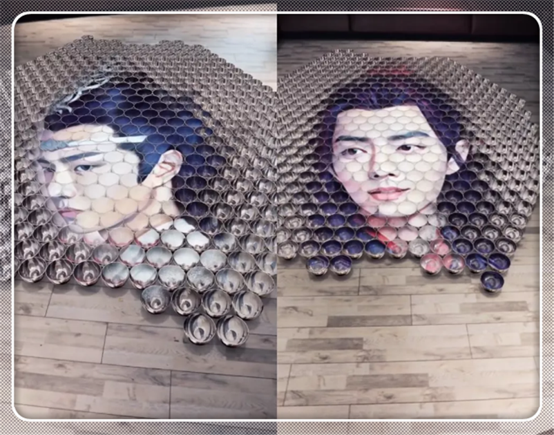 美术生用“不锈钢碗”作画，本以为在“吹牛”，看到成品：秀儿是你吗