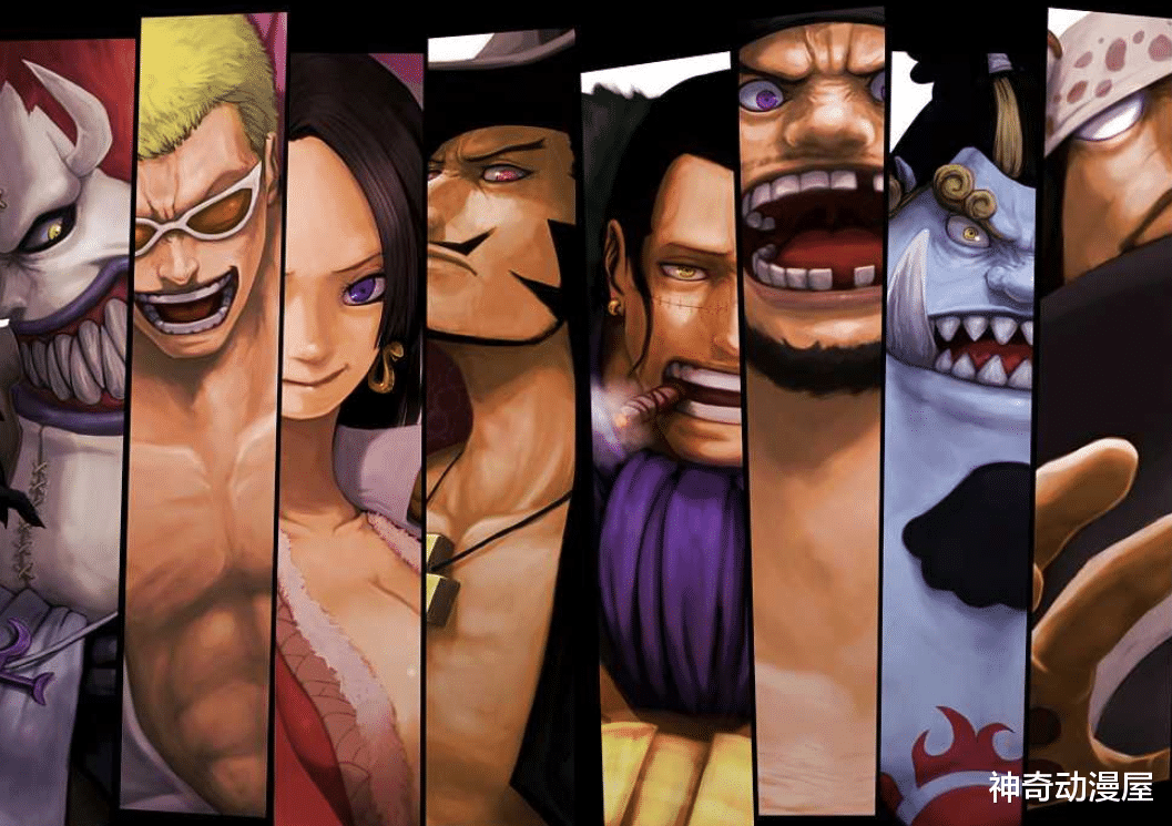 海贼王|海贼王:七武海实力一般般,凭什么成为三大势力,这3人不简单