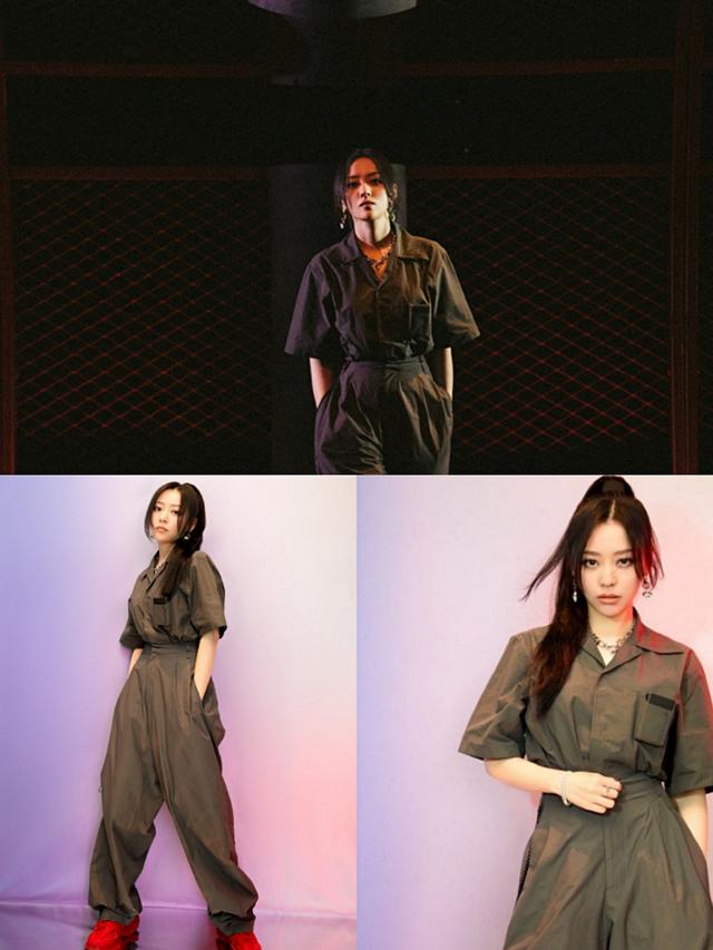 张靓颖|张靓颖活成真rapper！歌词调侃现男友，嘻哈风也太适合她了