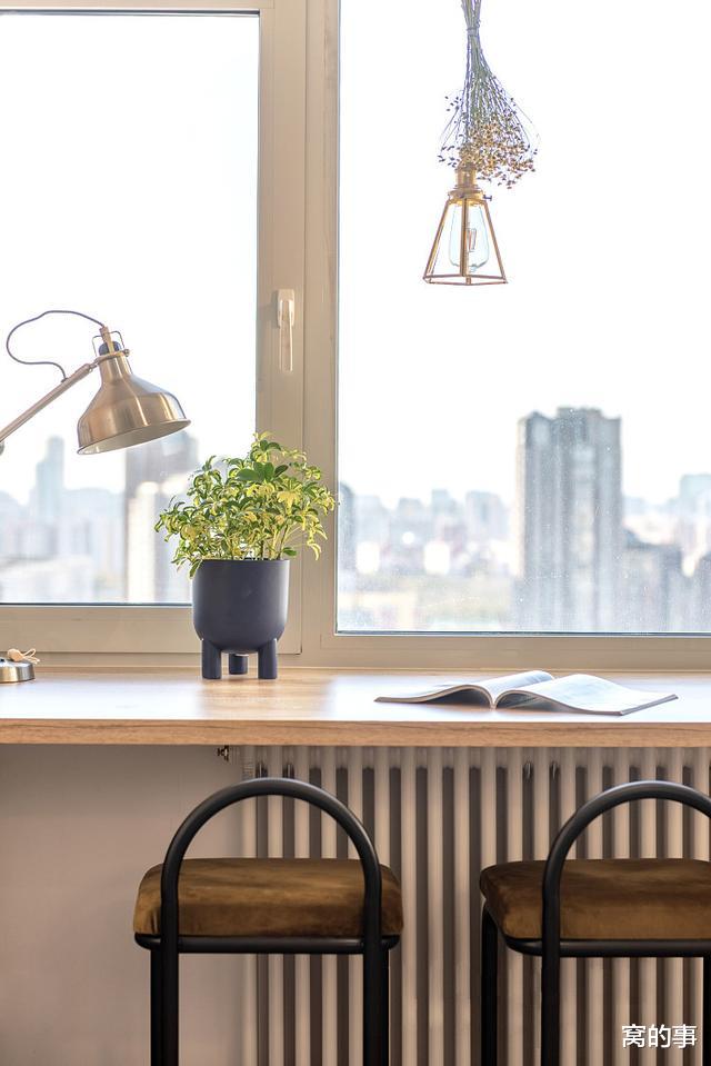 榻榻米|北京夫妻晒出64㎡婚房，中西厨分区，榻榻米阳台，全屋太有格调了