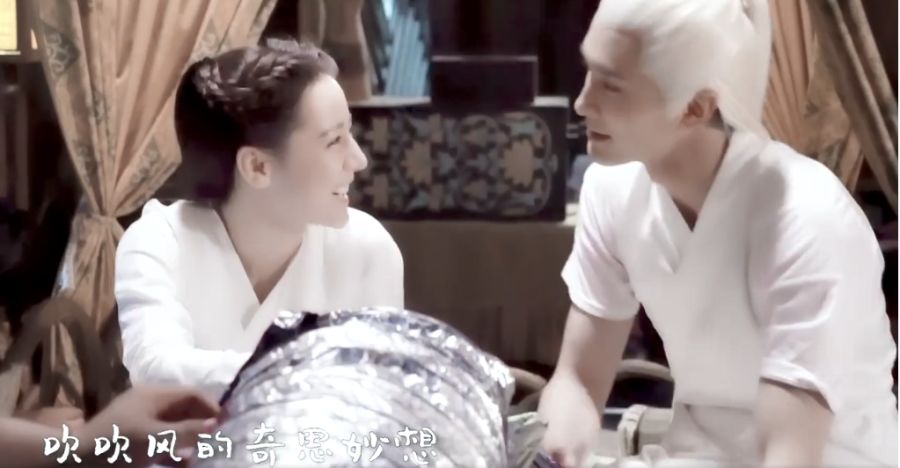 「东华」三生三世枕上书:东华凤九花絮比正片还甜蜜,东华给白滚滚讲故事