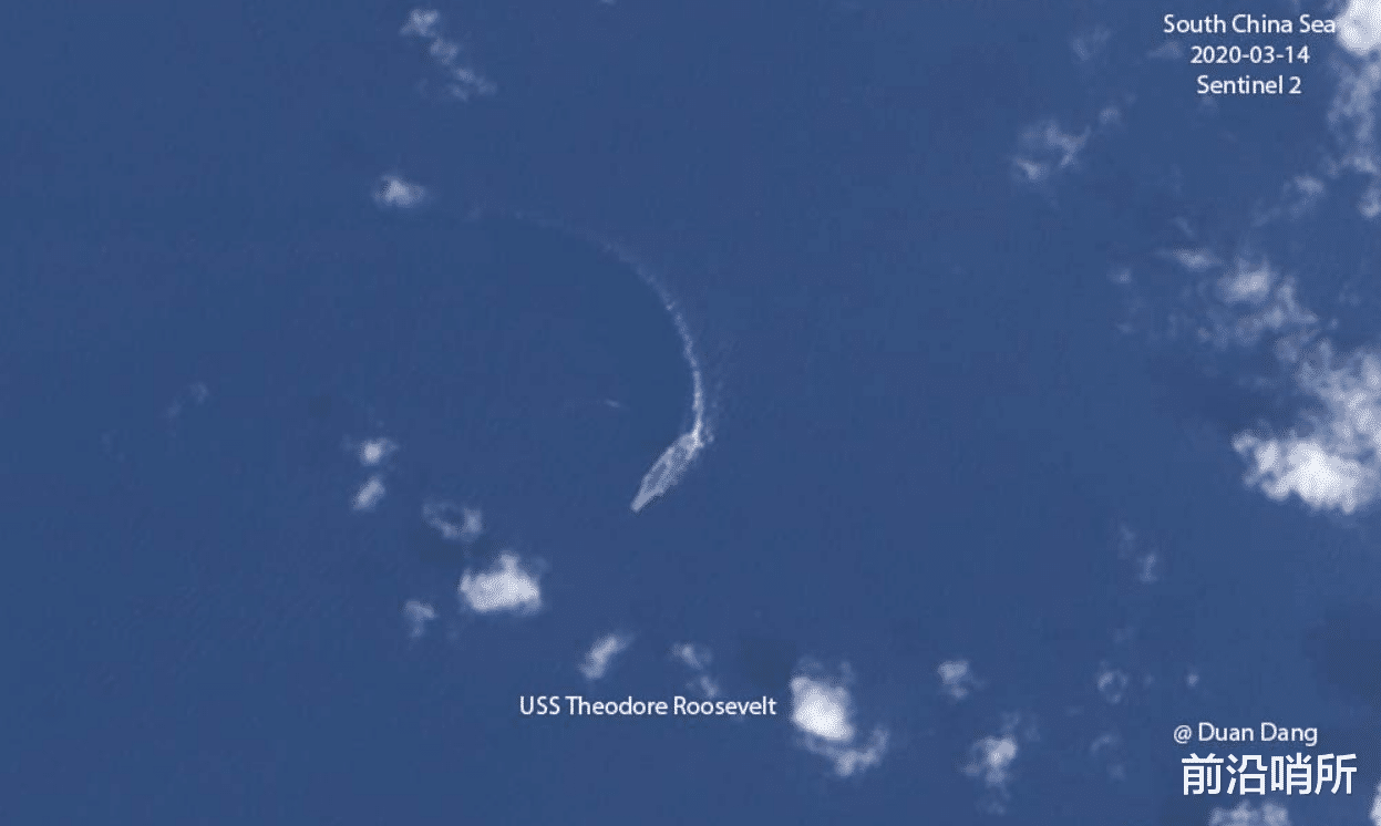 「罗斯福」“罗斯福”号“染毒而逃”，引俄网友群嘲：越南2: 0美军航母