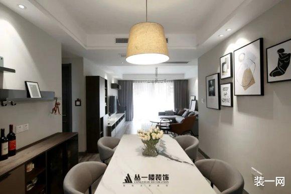 |150㎡北欧风,以高级灰为基调,空间简约舒适!