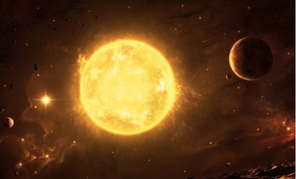 太阳系|距地2000光年，“第二”太阳系的末日景象，正在上演！