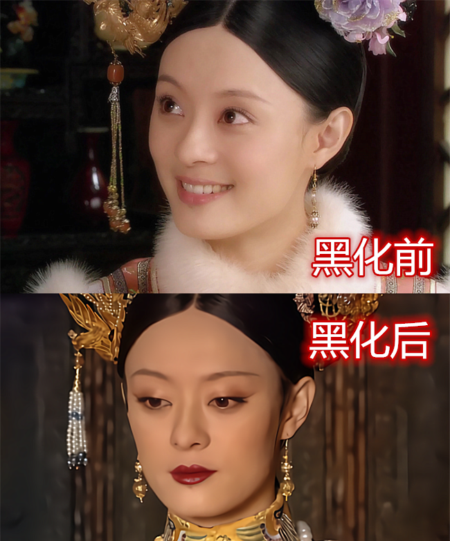 『甄嬛』古装剧中的“黑化角色”:甄嬛靠化妆;安陵容靠刘海;而他一个眼神就ok