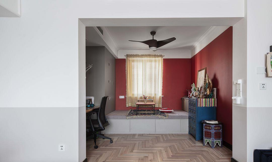 退休|上海夫妇120㎡的家，坚持沙发不靠墙，完工挤出一个小餐厅！机智