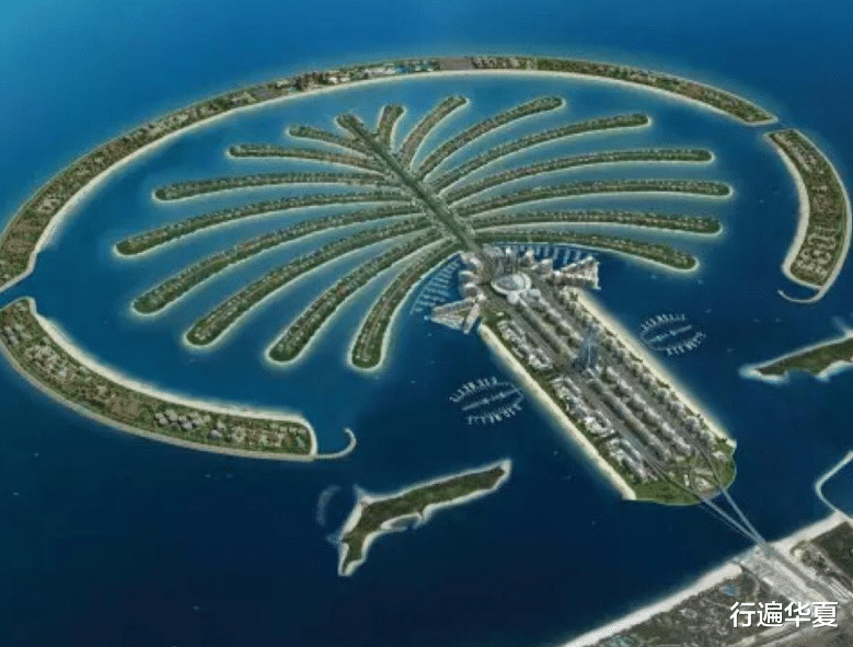 棕榈岛|这项工程花费了815亿，可惜还没建成就在下沉，如今彻底烂尾
