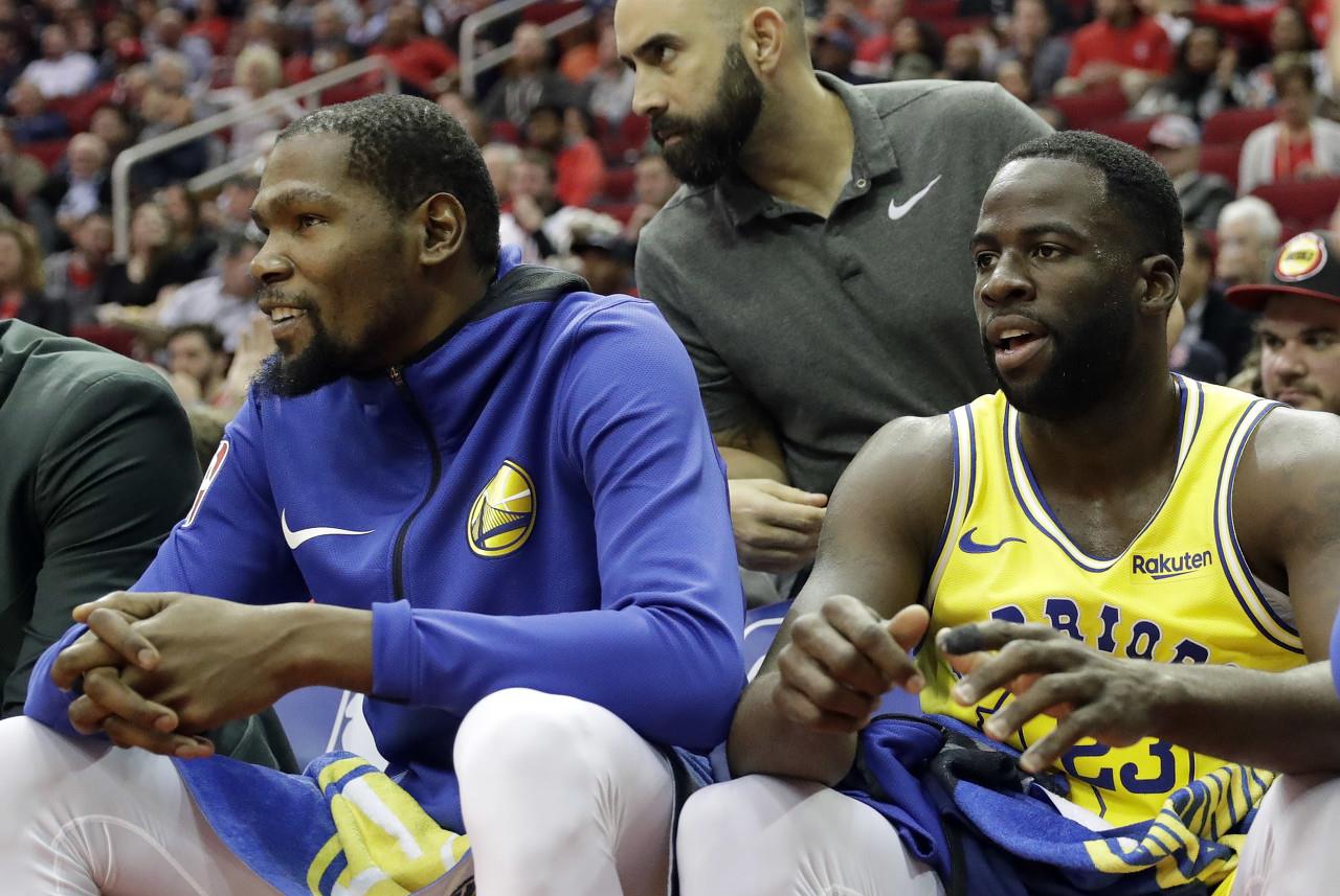 勇士队：大快人心！克莱怒怼格林：闭上臭嘴，我是来投篮的，我没KD好欺负