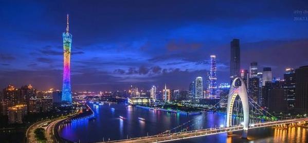 广州市▲中国夜景最漂亮的5个城市,重庆、广州上榜,第一名名副其实