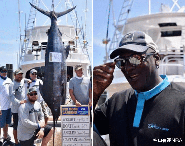 #光纤#一竿拉起400斤枪鱼！乔丹连海钓界GOAT都要抢？