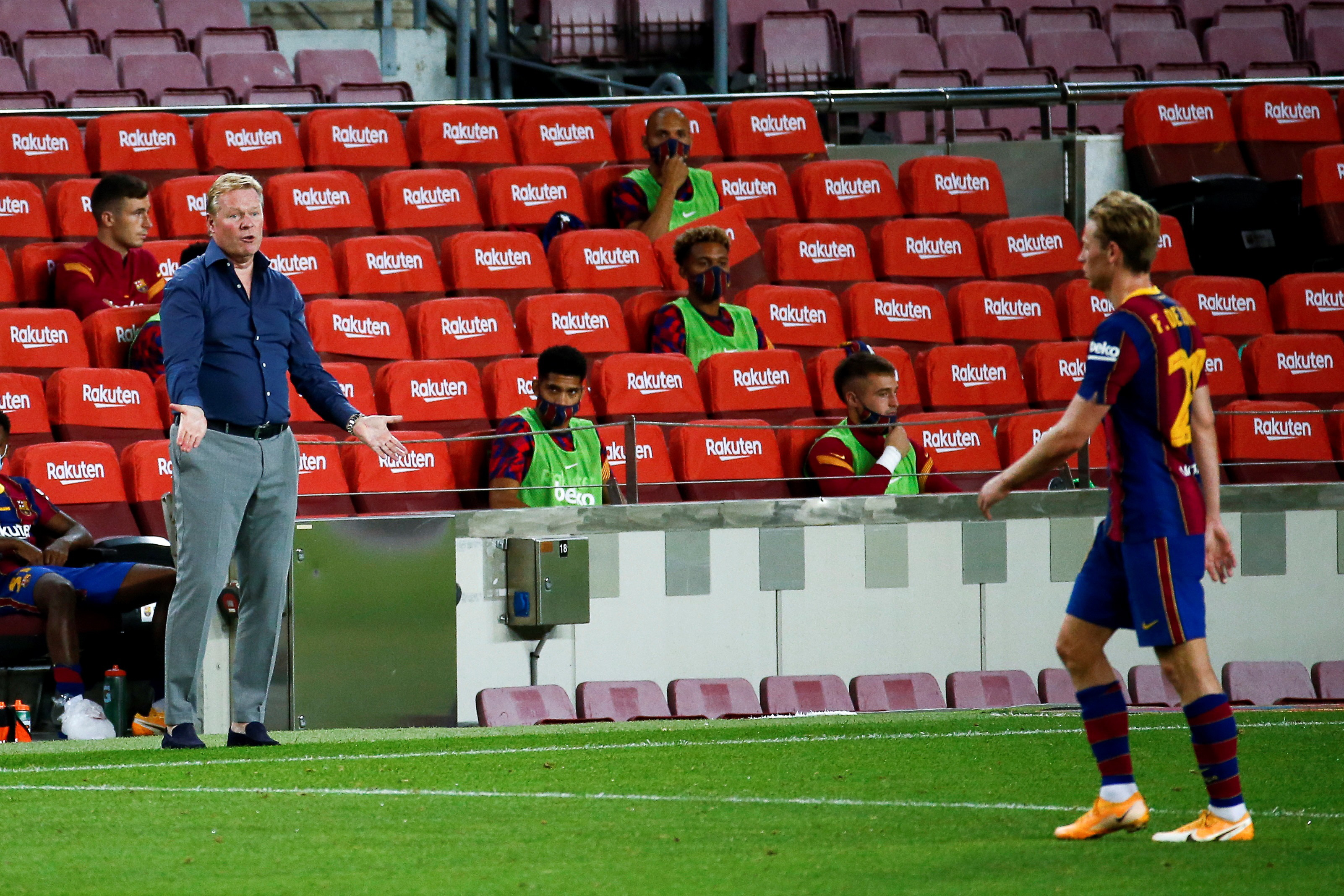 梅西|一场西甲没踢,科曼就已后悔执教!梅西炮轰内马尔补刀!首战堪忧