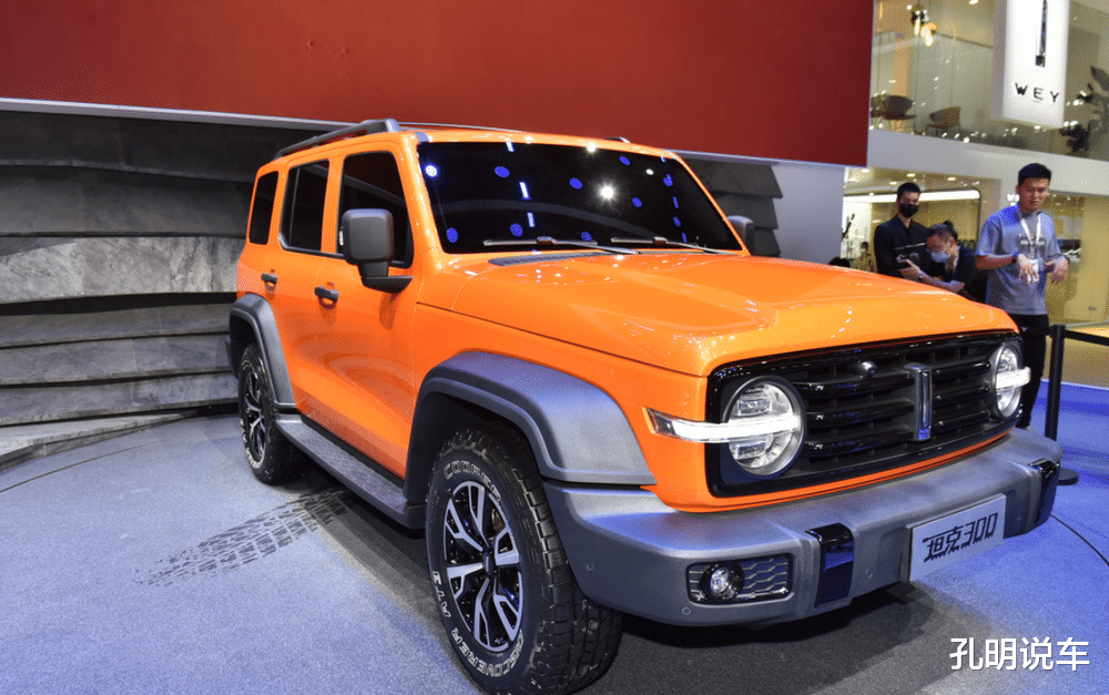 缤越|坦克300实车进店，原厂带绞盘！后排放倒就是双人床